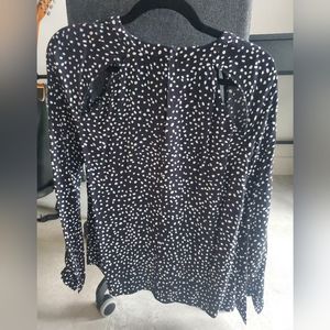Black and White Polka Dot And Other Stories Blouse